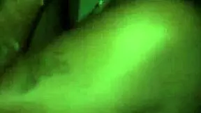 Hey, that ebony chick gives a sloppy blowjob to her boyfriend