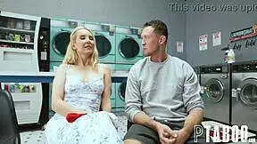 Wash My Load: Pierce Paris Summer Col Petite 18+ French Taboo Blowjob and Jizz on Big Ass.