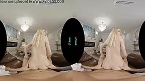 vrhush aften opal fucks the tech support guy so hard in cowgirl pov 😈