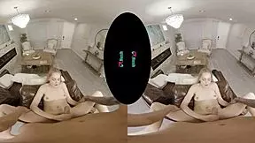 vrhush aften opal fucks the tech support guy so hard in cowgirl pov 😈