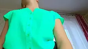 this hot babe nata sweet gets her panties soaked with cum before heading to work, real orgasms in many positions.