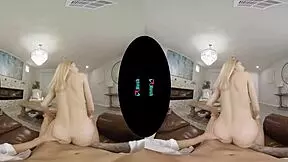 vrhush aften opal fucks the tech support guy so hard in cowgirl pov 😈