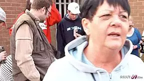 Model Carla Mai Seduces For Outdoor Fuck In Front Of People At Casting