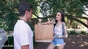 trickery - college teen 18+ fooled into banging her stepbrother