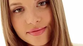 Cute teen 18+ gets a facial