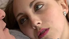 Teen enjoys stepdad's cock pounding her asshole while riding