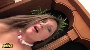 Anal penetration drives beautiful brunette crazy