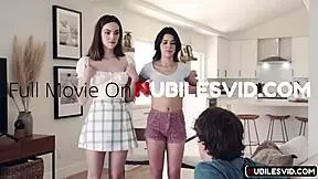 Freya Parker and Kylie Rocket Crave Creampie in Family Pies!