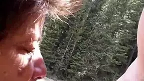 Petite latina sucks huge cock swallows cum