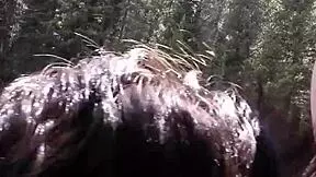 Petite latina sucks huge cock swallows cum