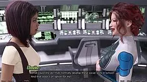 stranded in space 52 - elsie explores her lesbian side