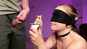 She Ate My Cum in Yogurt Without Knowing, OMG!