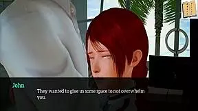 I cant beleive my new famly is so erotc with big tits n asses in game.