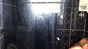 young guy fucks friend's aunt in bathroom, why so sexy?