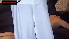 wife with masseur at home?