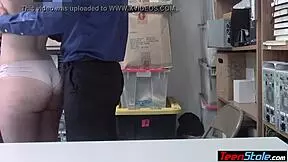 Nervous Teen Shoplifter Fucked Her Way Out of Trouble, Really?