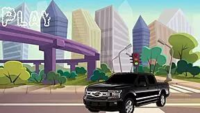 pipe3 ama rio gives me a very sloppy blowjob in the car -maxthepornguy