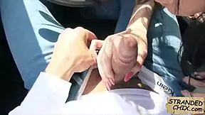 Yo, check this amazing teen Belle Claire getting wild in public pickup action.