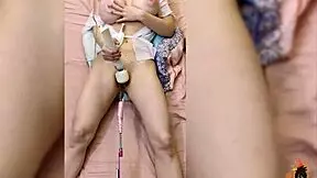 I'm watching this sexy babe play with her pussy and ass hole toys, oh god the orgasm