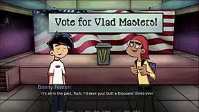 Danny phantom gets a green handjob in amity park?