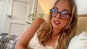 Little stepbrother's penis gets examined by Millie Morgan.