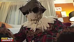 Scarecrow Prank Or Anal Fucking?