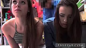 police officer jane xxx spots and apprehends suspects in the office