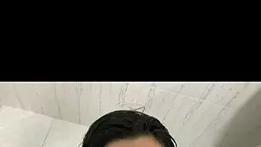 i'm in shower getting fucked hard, deepthroat and cum on face