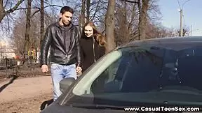 casual teen sex - romantic date leads to anal