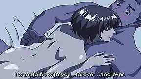 I fucked shy anime yuri's pussy