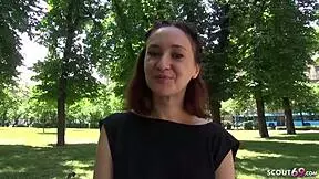 German scout fucks schlankes teen 18+ Gina after uni! 💦