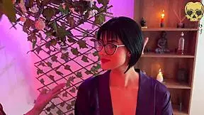 I-I gave a massage that turned into a delicious bisexual fuck with scissoring!