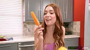 Thirsty Stepsister Jessica Marie Craves That Big Hard Dick!