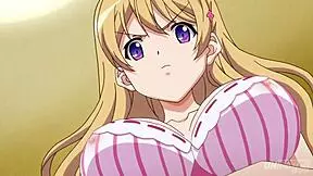 Subtitled hentai featuring internal ejaculation