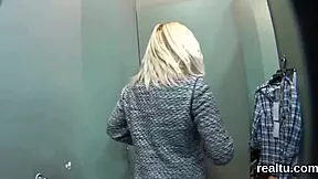 Gorgeous czech cutie is seduced in the supermarket and poked in pov