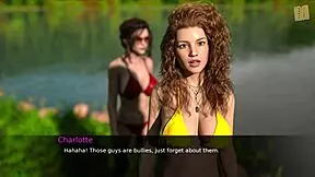 nursing back to pleasure, hot brunette flirts with big tits and ass 😘