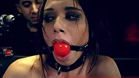 very nice teen girl in chair bondage play with aidra fox