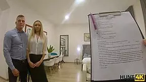 Hunt4k Man Rents Apartment and Drills Blonde Teen Right Away. European POV Shows Her Cuckold Side.