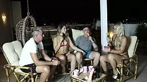 Swingers Discover Fart Fetish in Group Outing with Elo Cardone