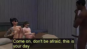 Husband surprises wife with black friend for birthday gangbang