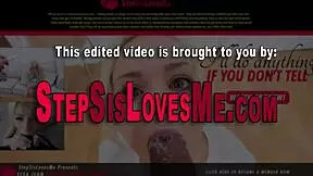 Does this hot teen 18+ brunette gargle on spunk?