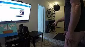 skye mae performs oral deepthroat, feeling the intense emotions in her teen body