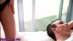 Busty teen gets rammed by boyfriend?