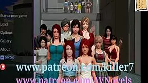 In my new family, she rides cowgirl with small tits.