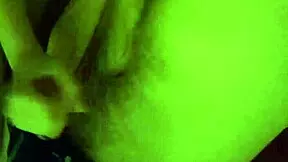 Young amateur girl rubs and sucks