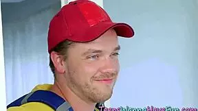 Pokemon Teens Feel Intense Pleasure As They Receive Facials At The Party