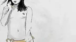 gorgeous slim playboy model teases with outdoor strip - what’s hiding under that exotic charm?