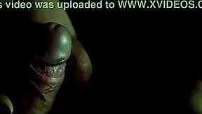 aluna is learning to suck the teacher's cock in the dark netflix room, so hot