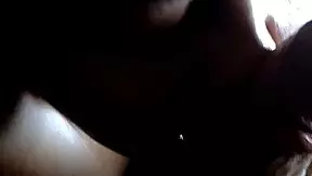 aluna is learning to suck the teacher's cock in the dark netflix room, so hot