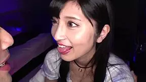 Moa-Chan Slender Beauty Blows Cock And Squirts In Concept Cafe Facial